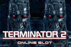 logo terminator 2 microgaming spelauatomat 
