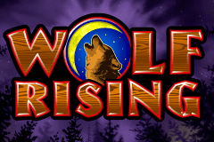 logo wolf rising igt spelauatomat 
