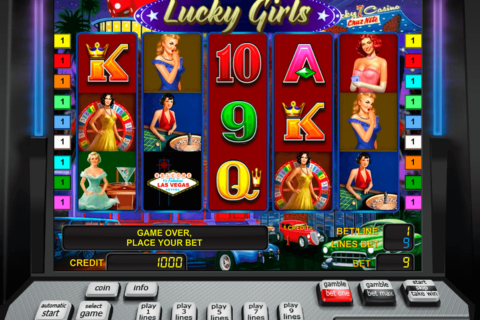 lucky girls novomatic casino slot spel 