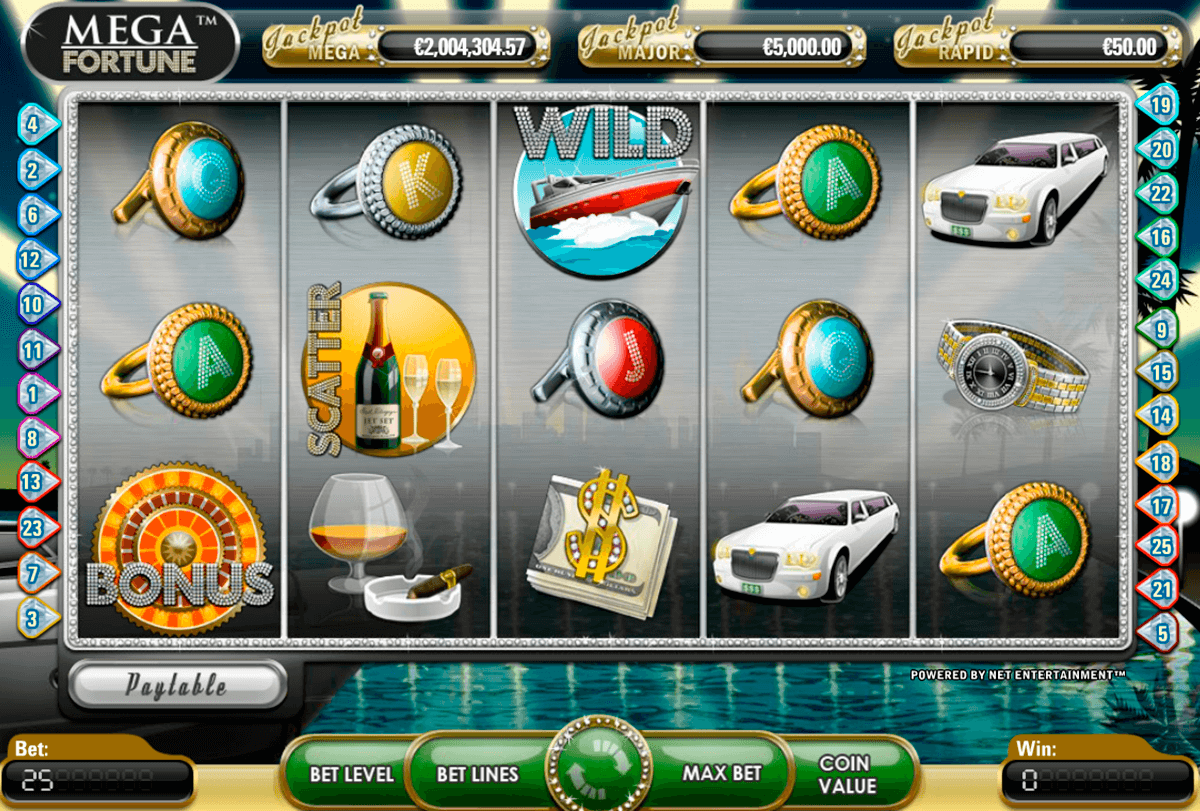 mega fortune netent casino slot spel 