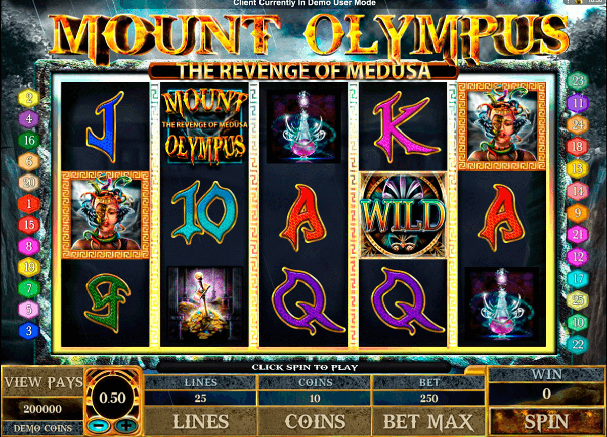 mount olympus microgaming casino slot spel 