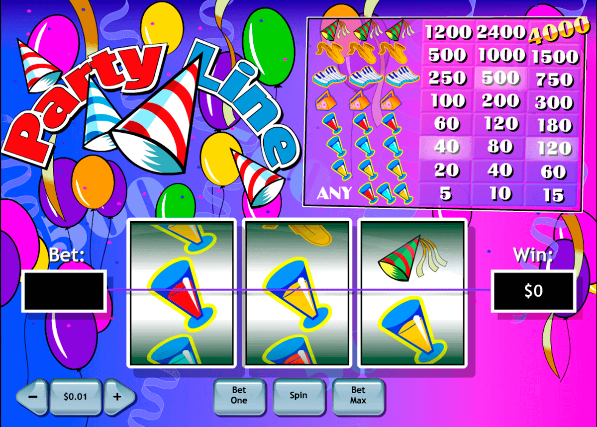 party line playtech casino slot spel 