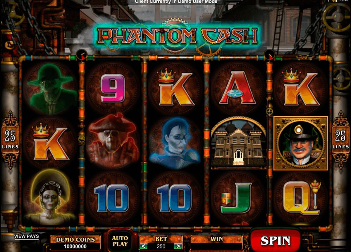 phantom cash microgaming casino slot spel 
