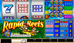 rapid reels microgaming casino slot spel 