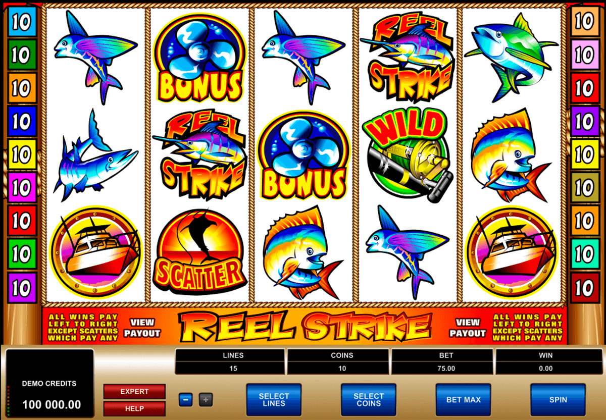 reel strike microgaming casino slot spel 