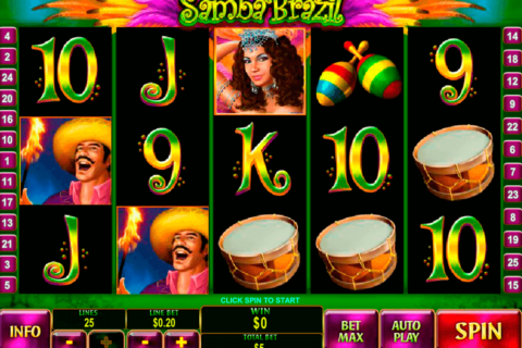 samba brazil playtech casino slot spel 