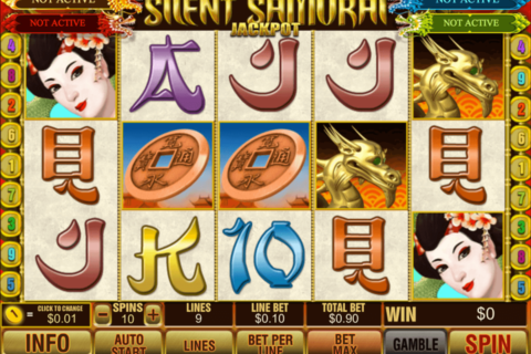 silent samurai jackpot playtech casino slot spel 