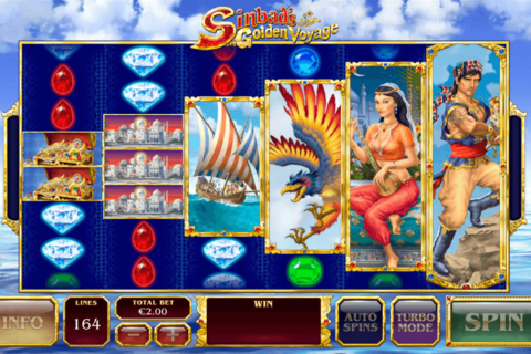 sinbads golden voyage playtech casino slot spel 