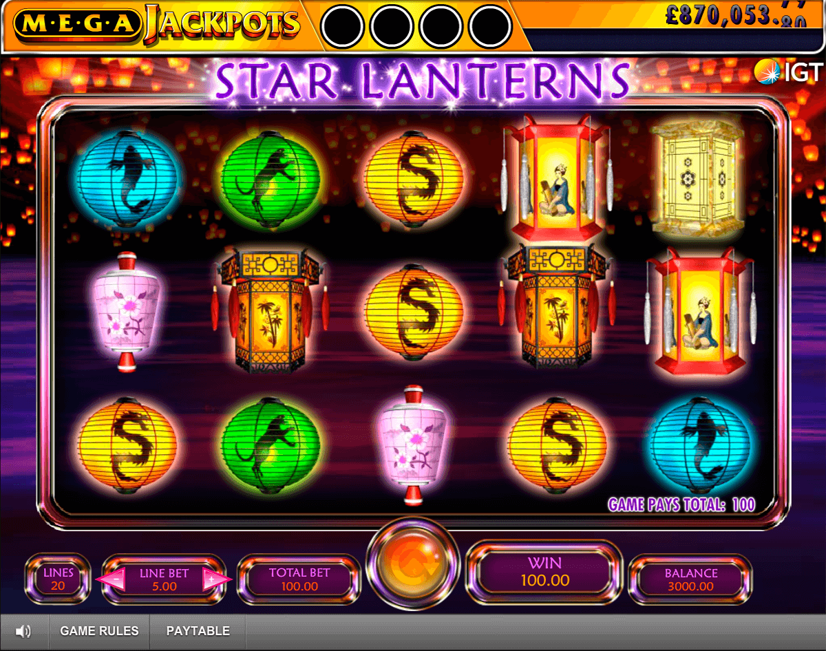 star lanterns igt casino slot spel 