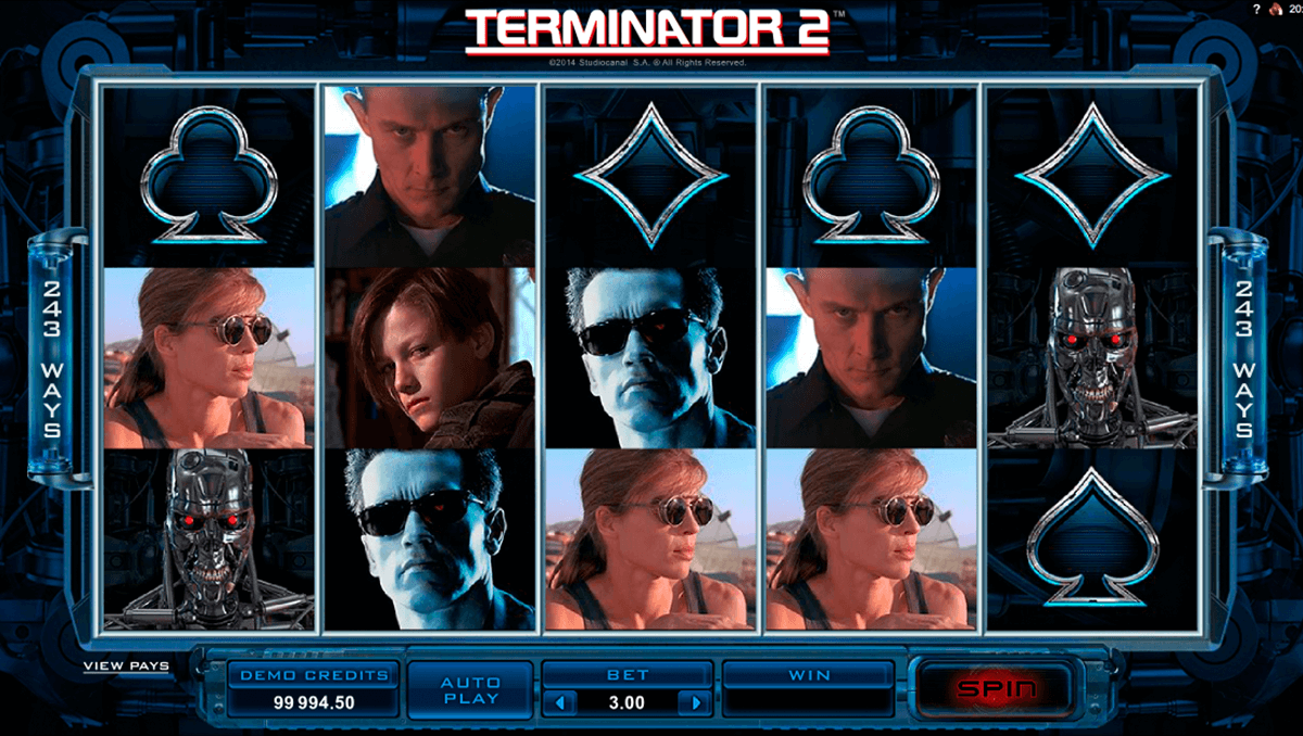 terminator 2 microgaming casino slot spel 