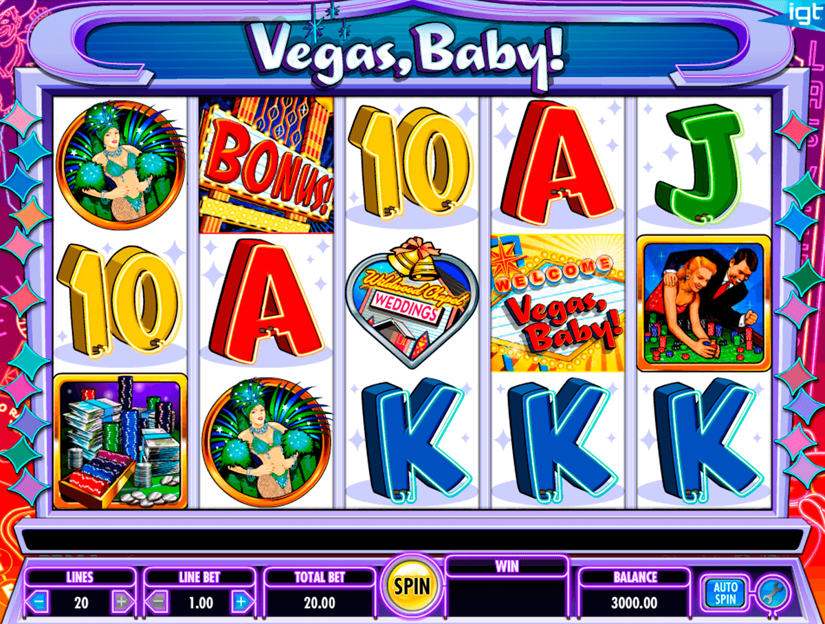 vegas baby igt casino slot spel 