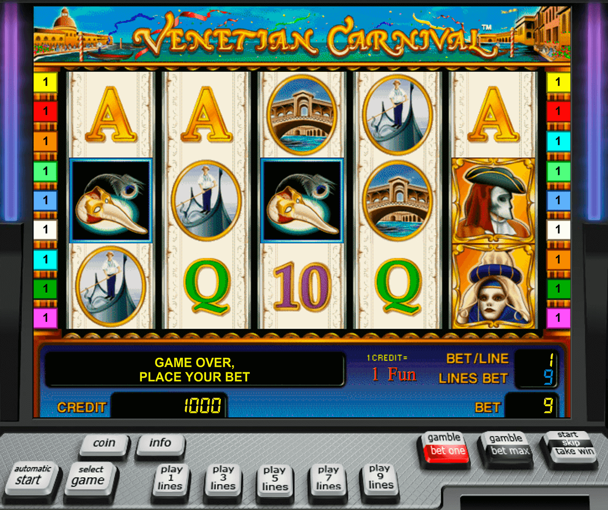 venetian carnival novomatic casino slot spel 