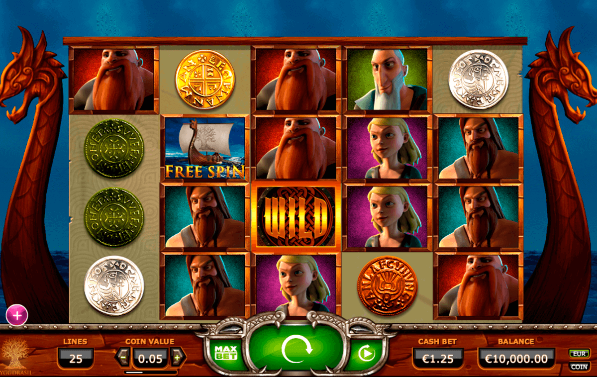 vikings go wild yggdrasil casino slot spel 