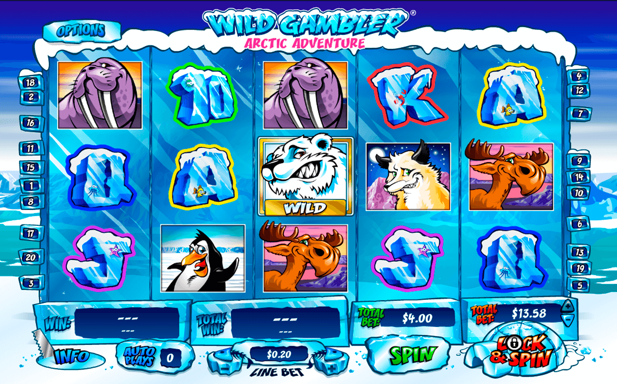 wild gambler arctic adventure playtech casino slot spel 