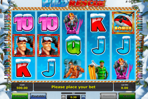 wild rescue novomatic casino slot spel 